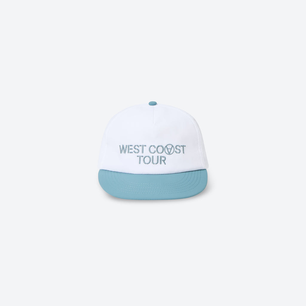 West Coast OG Cap - Off White / Aqua