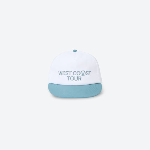 West Coast OG Cap - Off White / Aqua