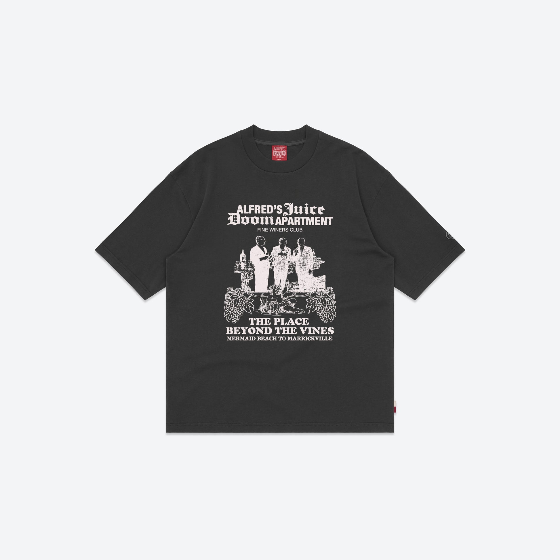 Doom Juice Tee - Washed Black