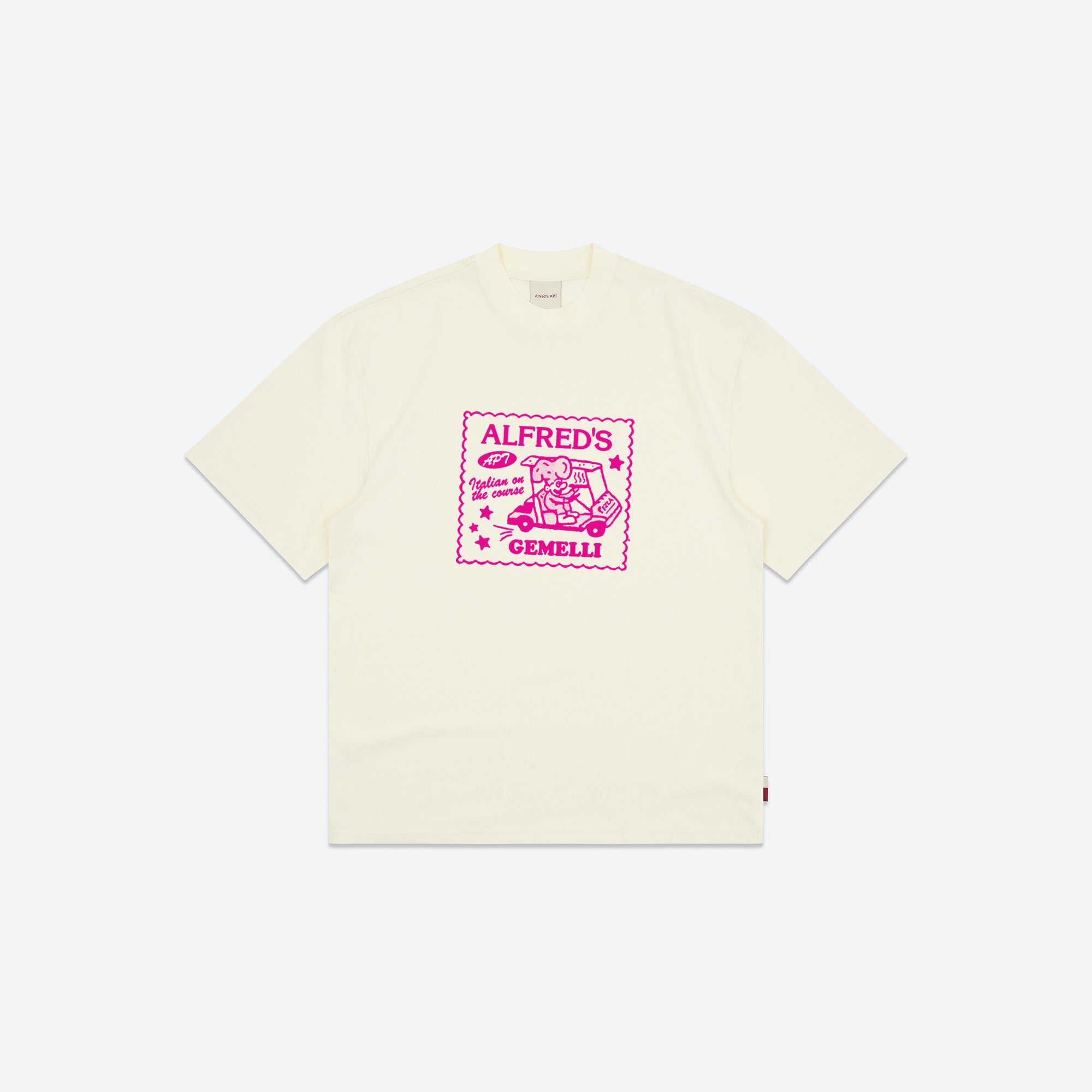 Alfred's Apartment - Gemelli Tee - Cream