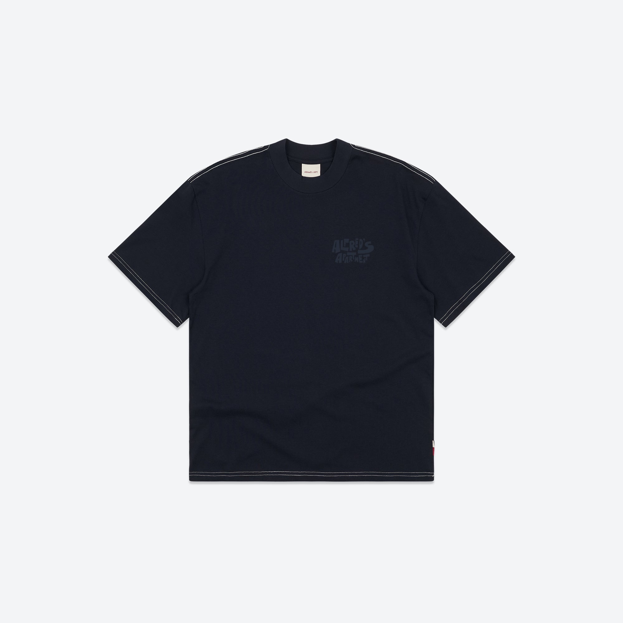 Alfred's Apartment - Contrast OG Tee - Navy