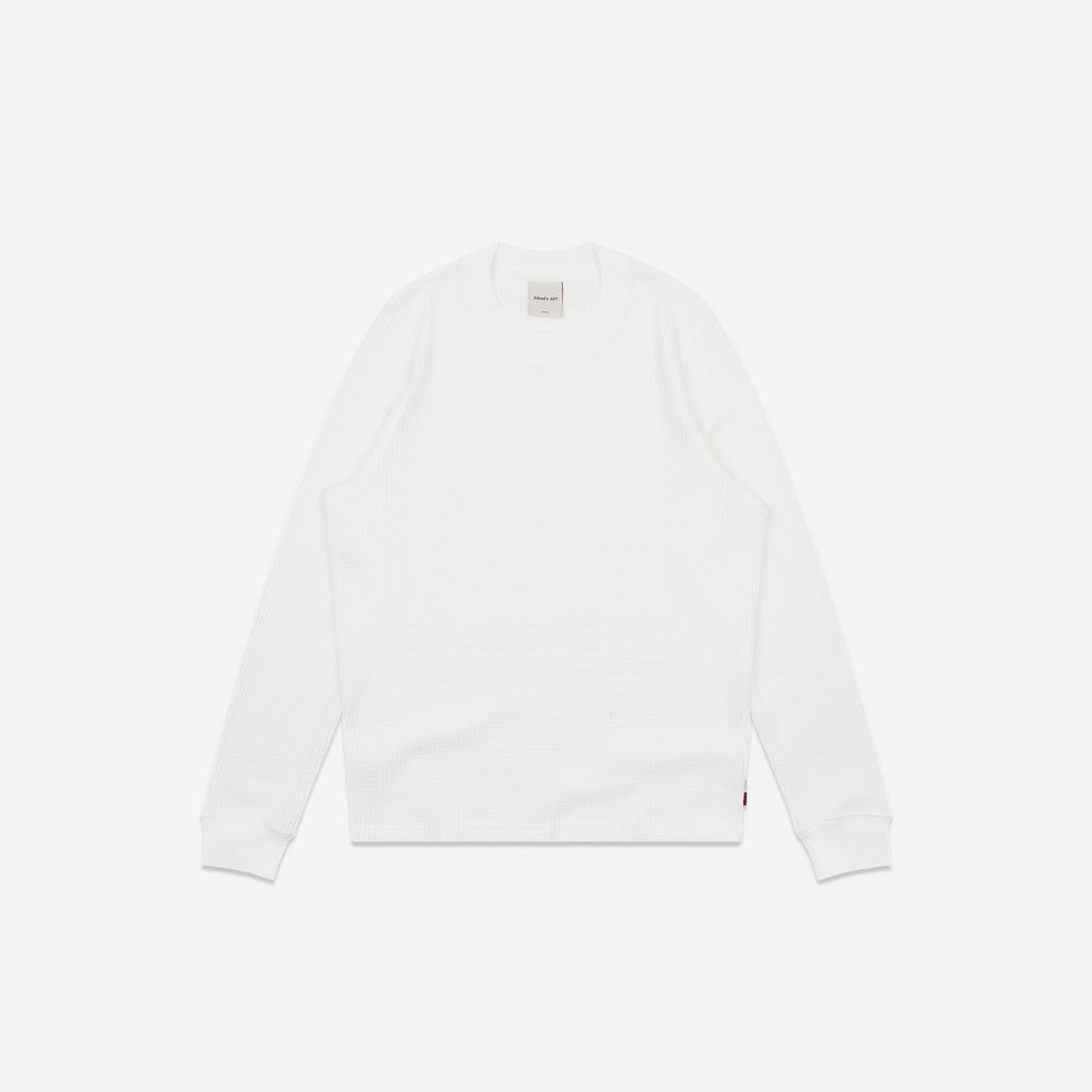 Trusted Waffle Long Sleeve Tee - Natural