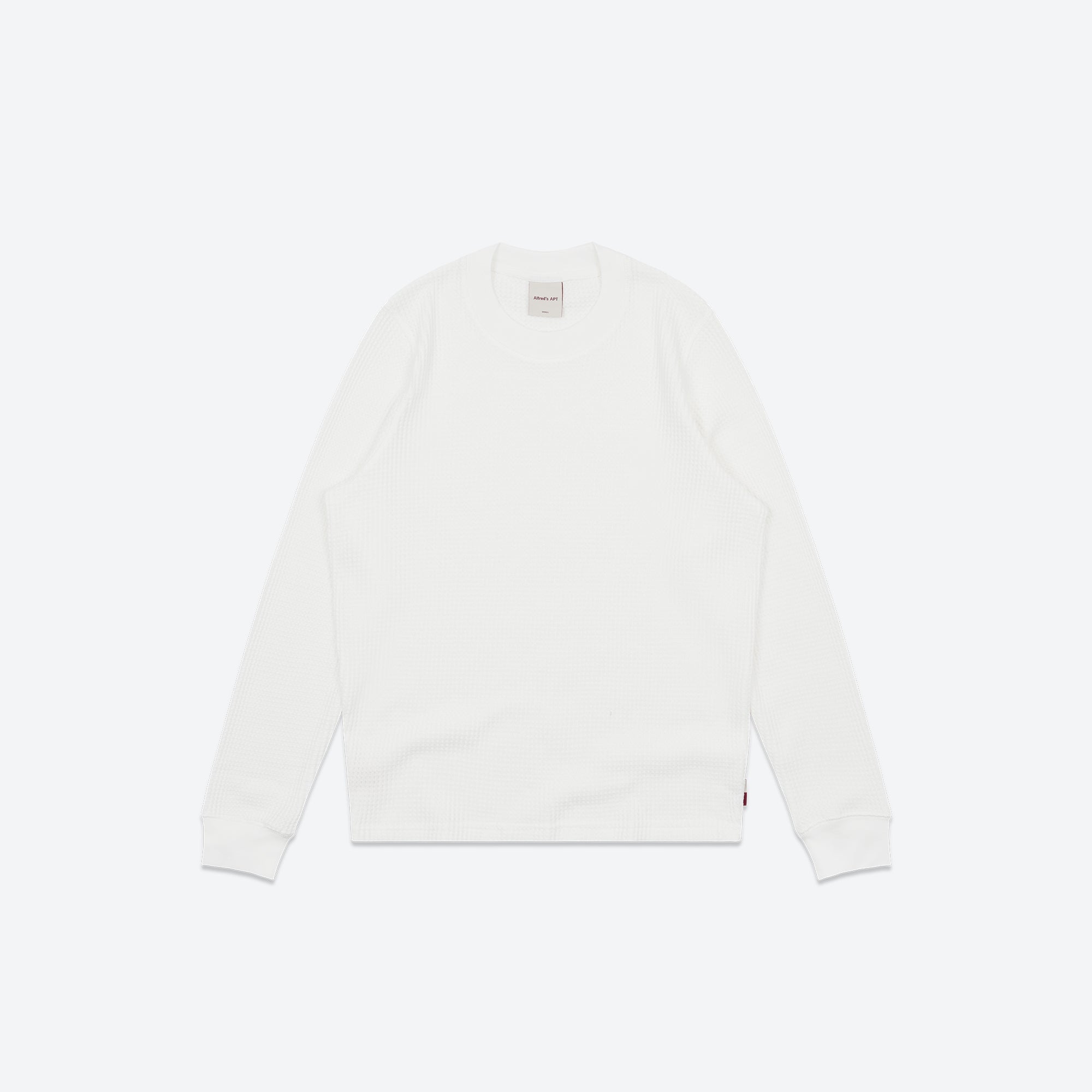 Alfred's Apartment - Trusted Waffle Long Sleeve Tee - Natural